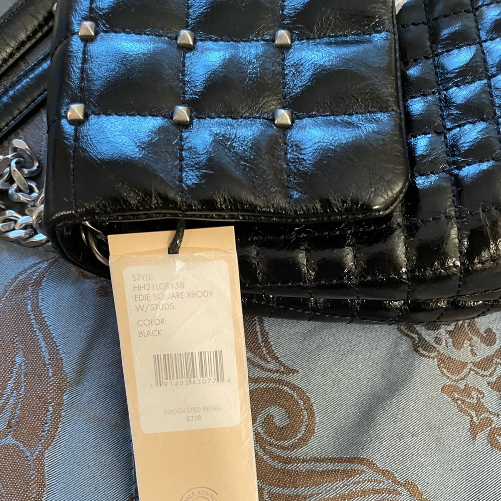 REBECCA MINKOFF EDIE SQUARE CROSSBODY W/ STUDS - Picture 4 of 4